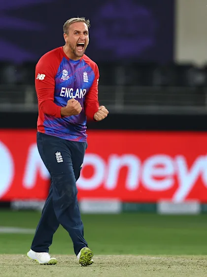 Wade caught off the bowling of Livingstone