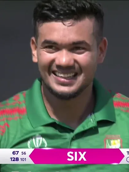 Dawid Malan - Six - England vs Bangladesh
