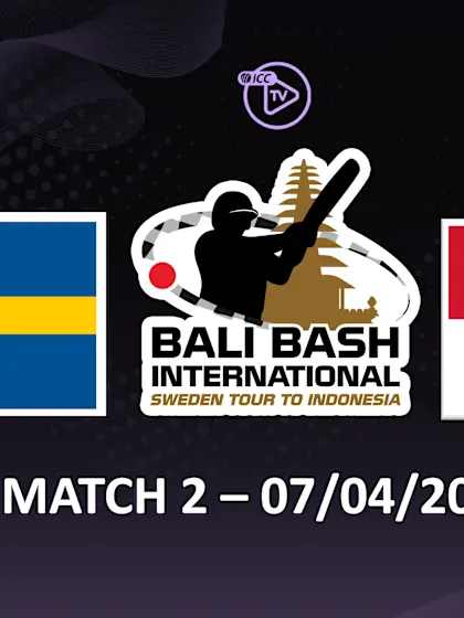 2nd T20I: Indonesia v Sweden