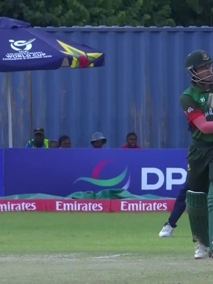 Zawad Abrar with a Six vs. USA