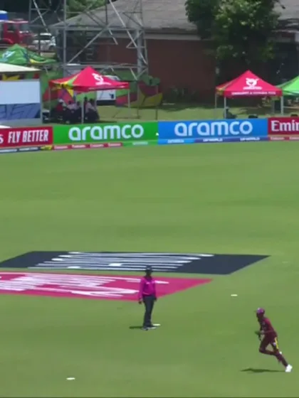 O Peake with a Four vs. West Indies