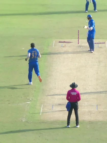 Gian-Piero Meade - Wicket - Italy vs United Arab Emirates