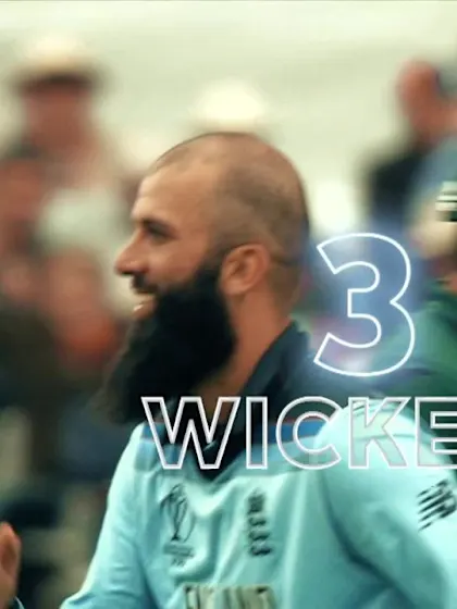 Logo of CWC19: Eng v Pak - Moeen Ali's 3 wickets