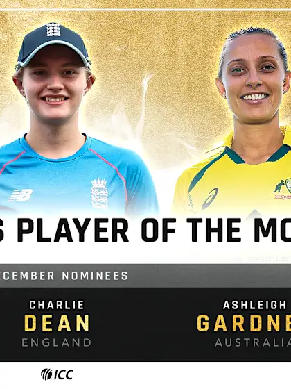 ICC Women's Player of the Month nominees for December 2022 revealed