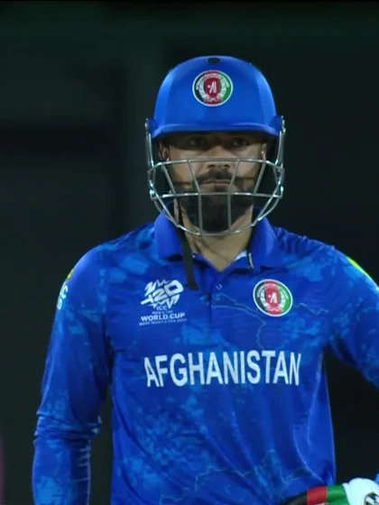 Logo of Karim Janat - Wicket - West Indies vs Afghanistan