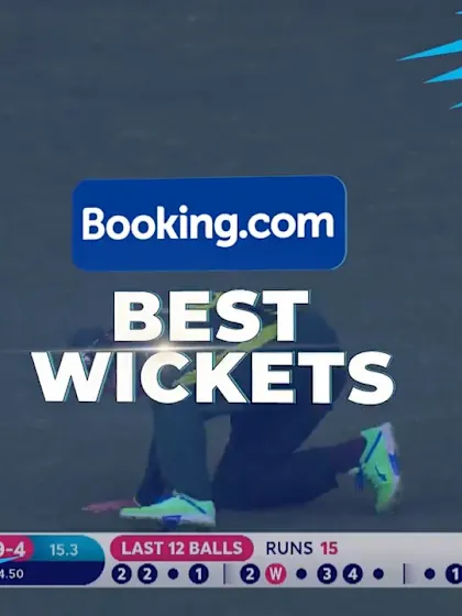 Booking.com Best Wickets | Day 15 | ICC Men's T20WC 2022