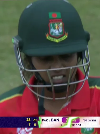 Ritu Moni - Wicket - Pakistan vs Bangladesh