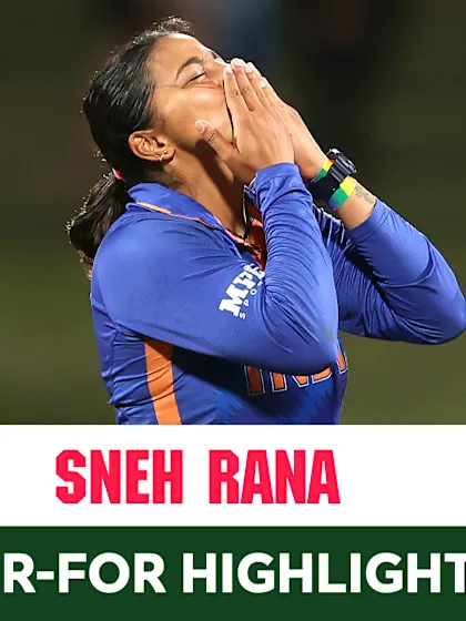 Logo of Highlights: Sneh Rana's brilliant 4/30