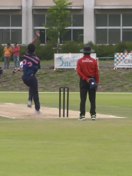U19 CWC EAP Qualifier: Japan v Samoa - Kazumasa Takahashi takes four-for
