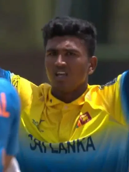 ICC U19 CWC: IND v SL – Jaiswal falls to Dilshan for 59