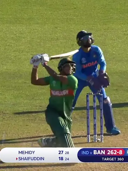 Logo of CWC19 WU10: Ban v Ind – Chahal dismissed Saifuddin for 18