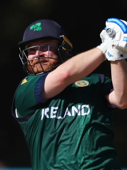 Logo of Paul Stirling's powerful knock sets up Ireland victory | CWC23 Qualifier