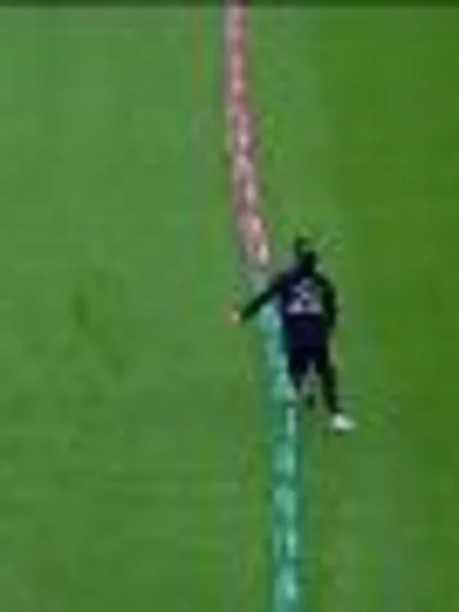 WICKET: Maxwell falls to Wood for 20