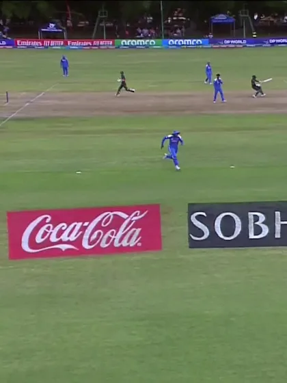 Azizul Hakim Tamim with a Four vs. India