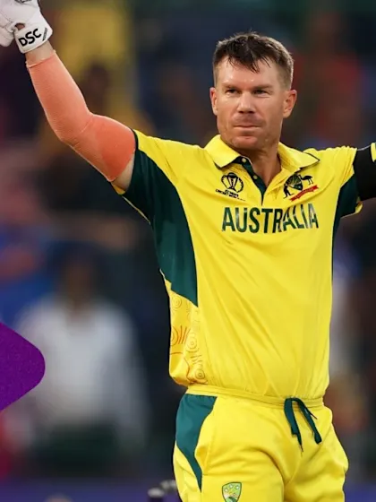 Warner blazes to back-to-back tons | CWC23