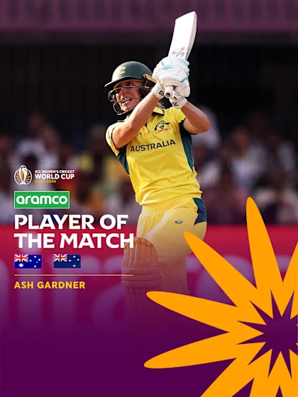 Ash Gardner's stunning ton powers Australia to win | Aramco POTM Highlights | CWC25 