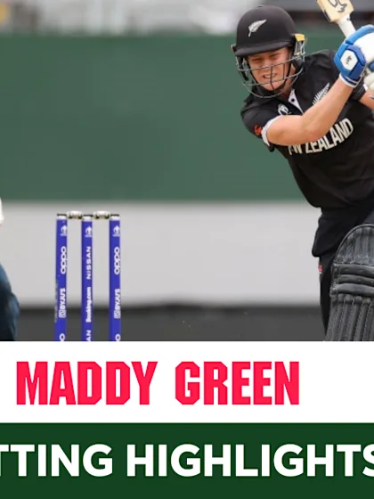 Logo of Highlights: Maddy Green fifty helps White Ferns