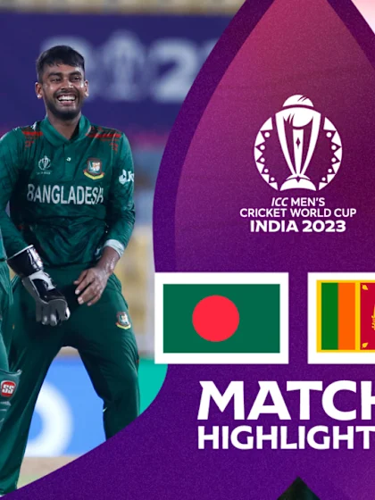 Bangladesh cruise to comfortable win against Sri Lanka in warm-up fixture | CWC23 Match Highlights