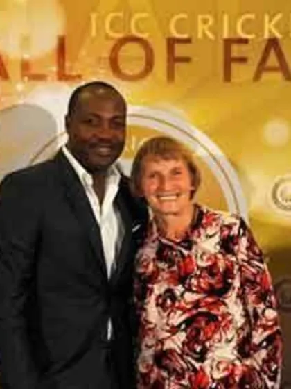 Lara and Bakewell to be inducted into the ICC Cricket Hall of Fame at LG ICC Awards