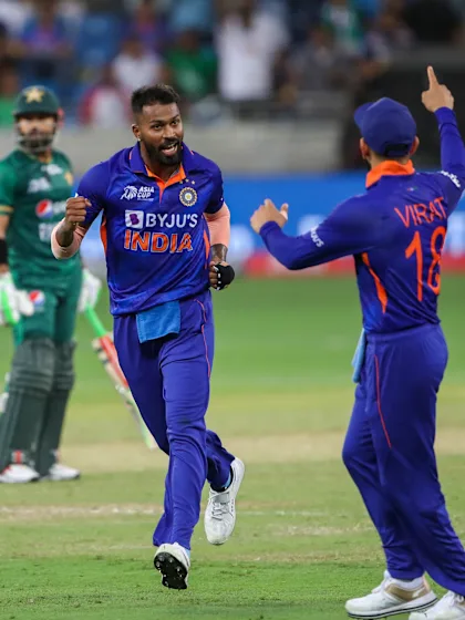 All-round show from Hardik Pandya helps India seal win in thriller against Pakistan