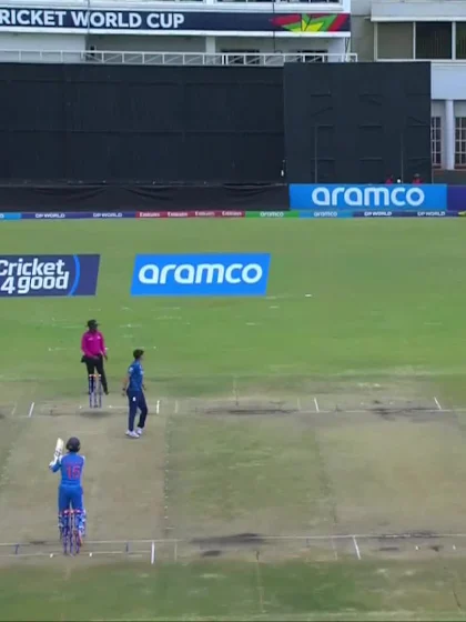 Kanishk Chouhan with a Four vs. England