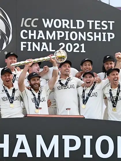 Logo of New Zealand crowned World Test Champions after thrilling final day