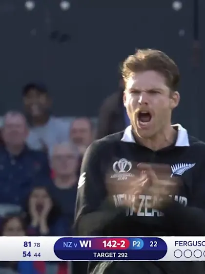 CWC19: WI v NZ - Ferguson's 3/59