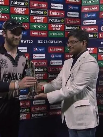 Player of the Match – Kane Williamson – BAN v NZ