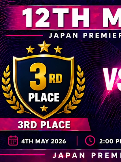 3rd Place Playoff: 3rd v 4th