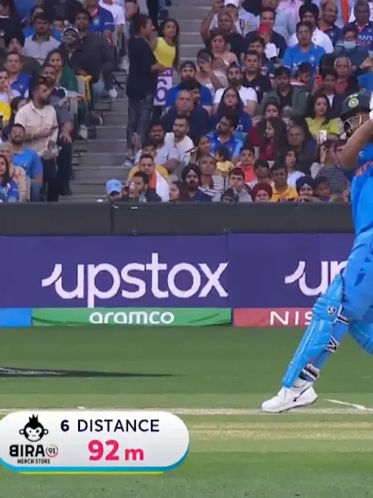 Nissan POTD: KL Rahul's brilliant pick-up hit for six