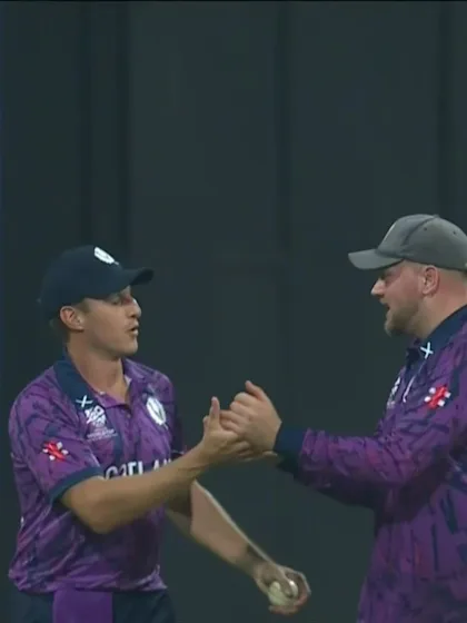 Aasif Sheikh - Wicket - Scotland vs Nepal