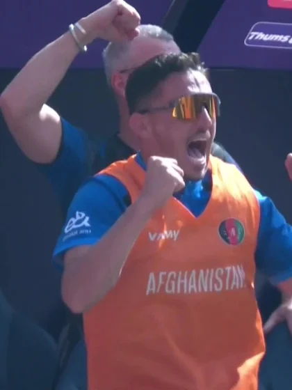 Dewald Brevis - Wicket - South Africa vs Afghanistan