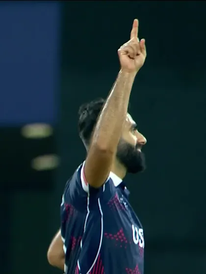 Zach Lion-Cachet - Wicket - United States of America vs Netherlands