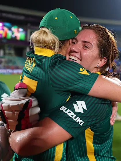 De Klerk emotes after securing a memorable win | CWC25 