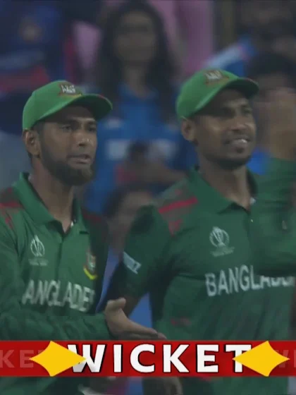 Shubman Gill - Wicket - India vs Bangladesh