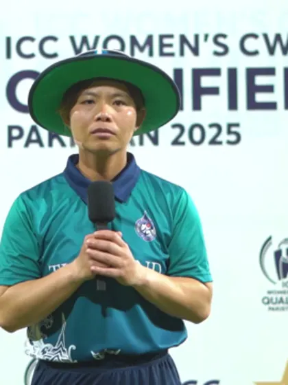 Naruemol Chaiwai Post-Match Interview | WCWCQ 2025 | 19th April 2025
