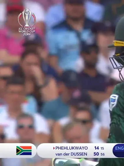Logo of CWC19: Eng v SA – Rassie van der Dussen scores his fifth 50 in ten games