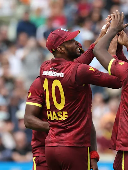 Logo of West Indies fined for slow over-rate in first ODI against England 