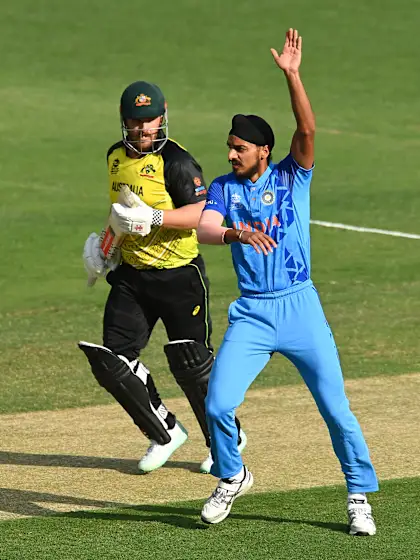 Wicket - Marcus Stoinis - Australia v India ICC T20WC 2022