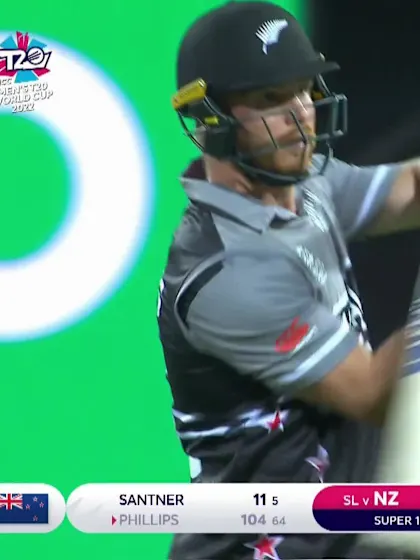 Logo of Wicket - Glenn Phillips - New-Zealand v Sri-Lanka ICC T20WC 2022