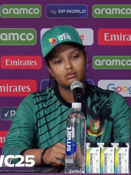 Sobhana Mostary | ICC WCW25 | Bangladesh pre-match press conference | 25 October '25