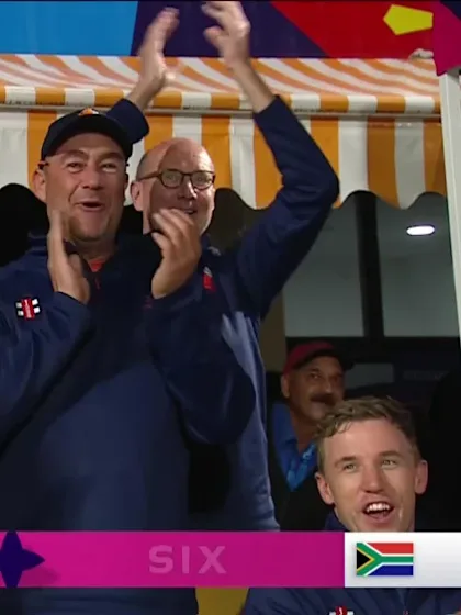 Aryan Dutt - Six - South Africa vs Netherlands