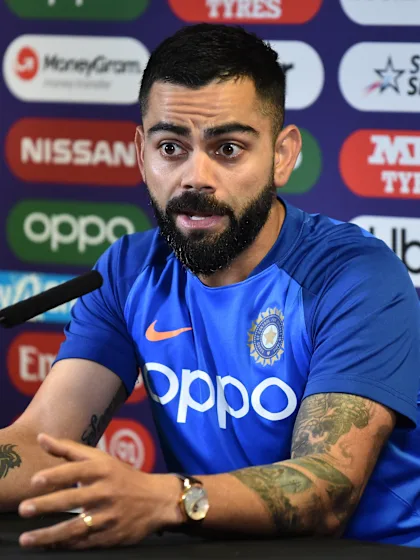 29 June - Birmingham - India Captain Virat Kohli pre-match press conference
