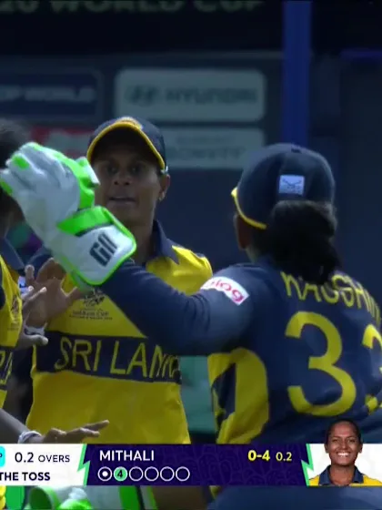 Isabella Gaze - Wicket - New Zealand vs Sri Lanka