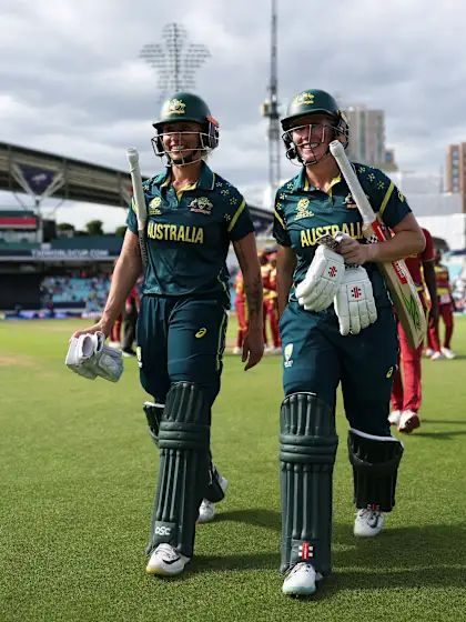 MOONEY EASES AUSTRALIA PAST WEST INDIES IN FIRST SEMI-FINAL