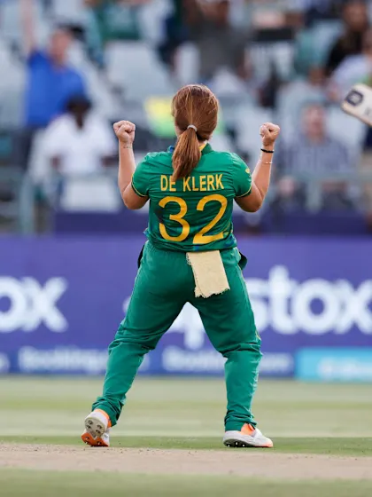Logo of First wicket of Women's T20 World Cup 2023