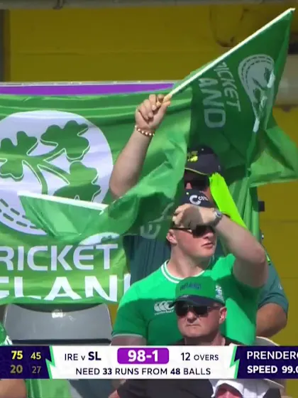 Imesha Dulani - Wicket - Sri Lanka vs Ireland