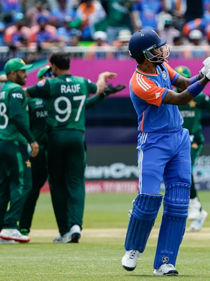 Logo of Haris Rauf into the act | IND v PAK | T20WC 2024