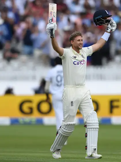 Root's unbeaten century guides England to a first-innings lead
