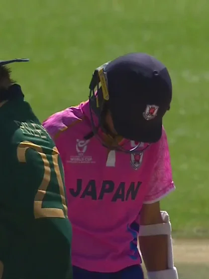 Nihar Parmar - Wicket - Ireland vs Japan